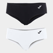 Дамска фитнес чанта BRIEF UNDERWEAR GYM WOMEN бяло черно