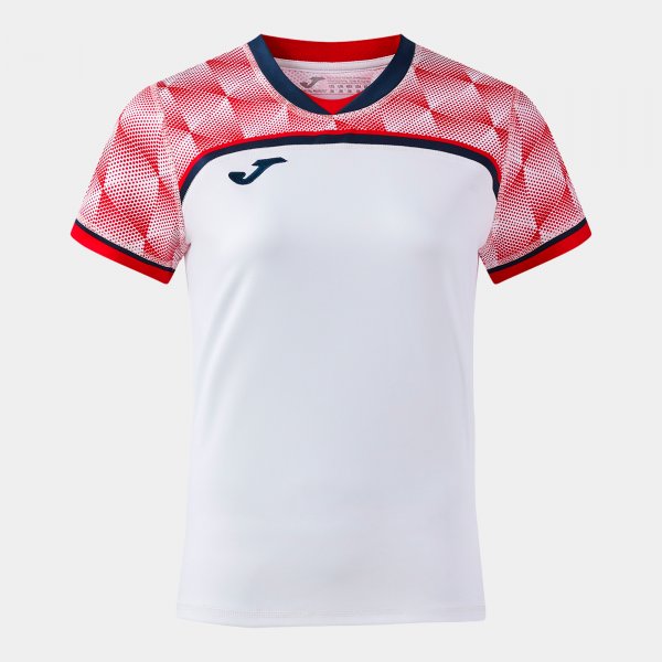 IRON HANDBALL PRO SHORT SLEEVE T-SHIRT WHITE RED WHITE-RED