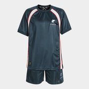 FUTBOL RETRO MUNDIAL 2026 SET NAVY BLUE WHITE NAVY-WHITE