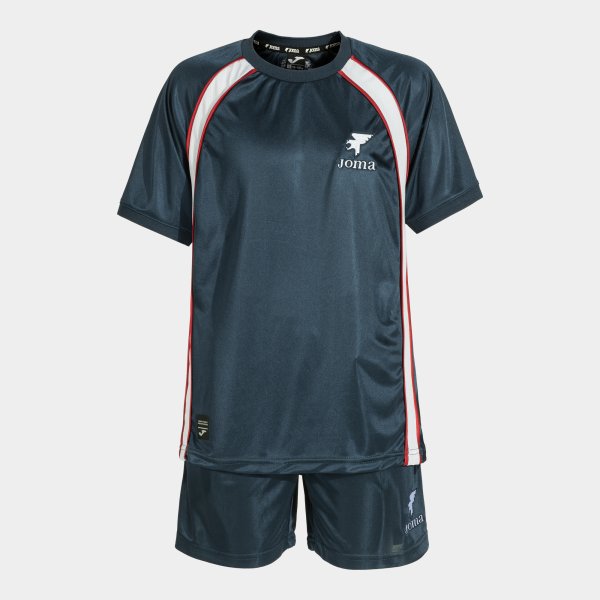 FUTBOL RETRO MUNDIAL 2026 SET NAVY BLUE WHITE NAVY-WHITE