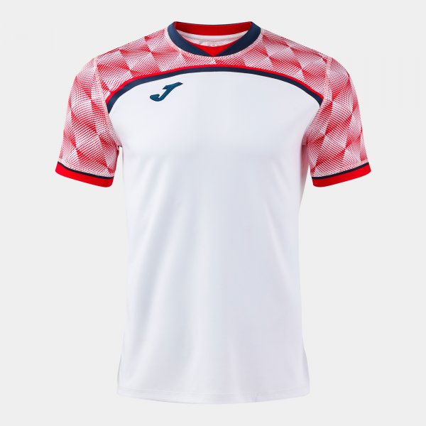 Тениска IRON HANDBALL PRO SHORT SLEEVE T-SHIRT бяло червено