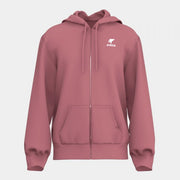 Суитшърт с качулка ZIP-UP HOODIE лилаво