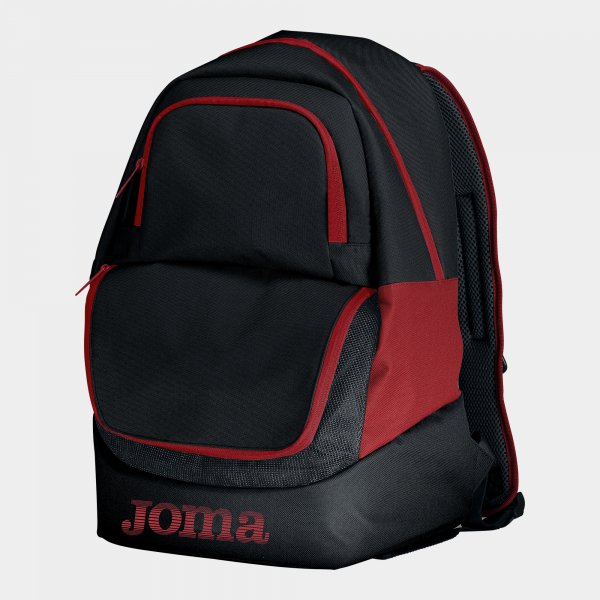 Раница DIAMOND II BACKPACK черно червено
