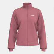 Дамски суитшърт с качулка ZIP-UP HOODIE лилаво