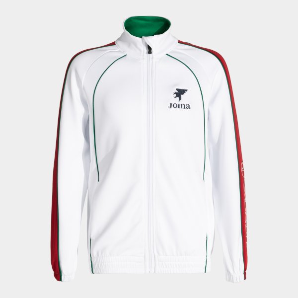 FUTBOL RETRO MUNDIAL 2026 FULL ZIP SWEATSHIRT WHITE RED WHITE-RED