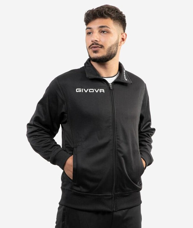 Суитшърт GIACCA POLARFLEECE MONO 500 черно