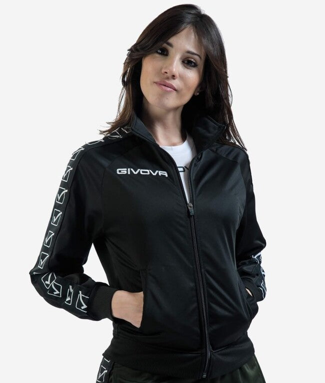 GIACCA TRICOT BAND NERO
