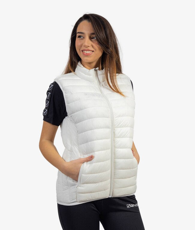 GIUBBOTTO SMANICATO GRECIA BIANCO