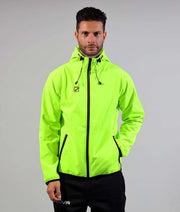 GIUBBOTTO SOFT SHELL GIALLO FLUO/NERO