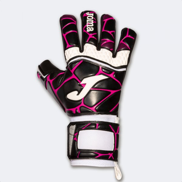 Вратарски ръкавици GK-PRO GOALKEEPER GLOVES черно фуксия