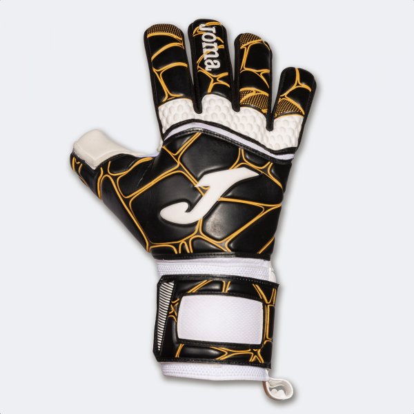 GK-PRO GOALKEEPER GLOVES BLACK-GOLD