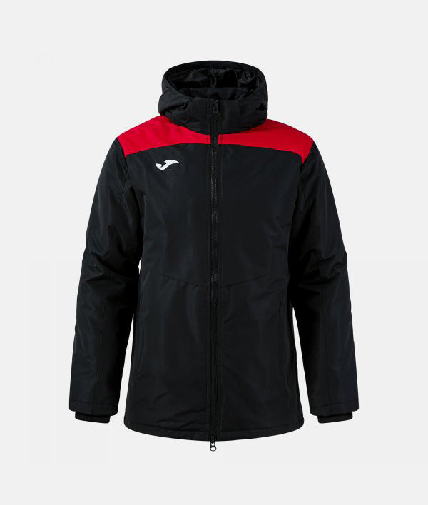 GLACIER ANORAK BLACK RED BLACK-RED