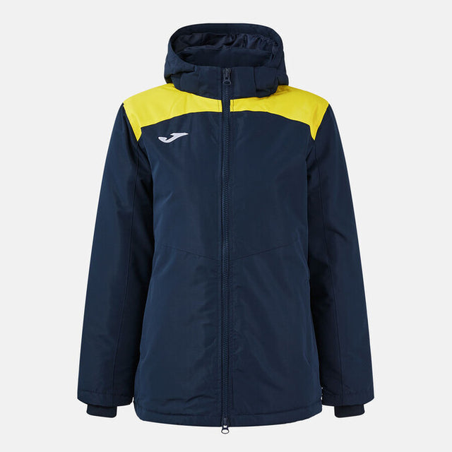 Дамска яке GLACIER ANORAK морско синьо жълто