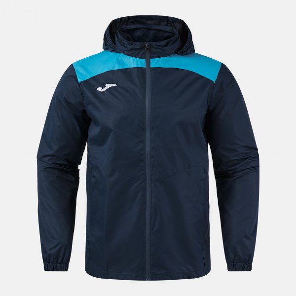 GLACIER RAINCOAT DARK NAVY FLUOR TURQUOISE DARK NAVY TURQUESA