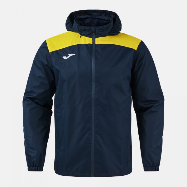GLACIER RAINCOAT DARK NAVY YELLOW NAVY-YELLOW