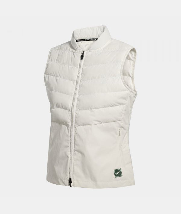 Дамска яке за дъжд GOLF PADDING VEST бяло