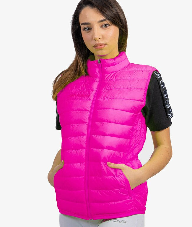 GIUBBOTTO SMANICATO GRECIA FUXIA
