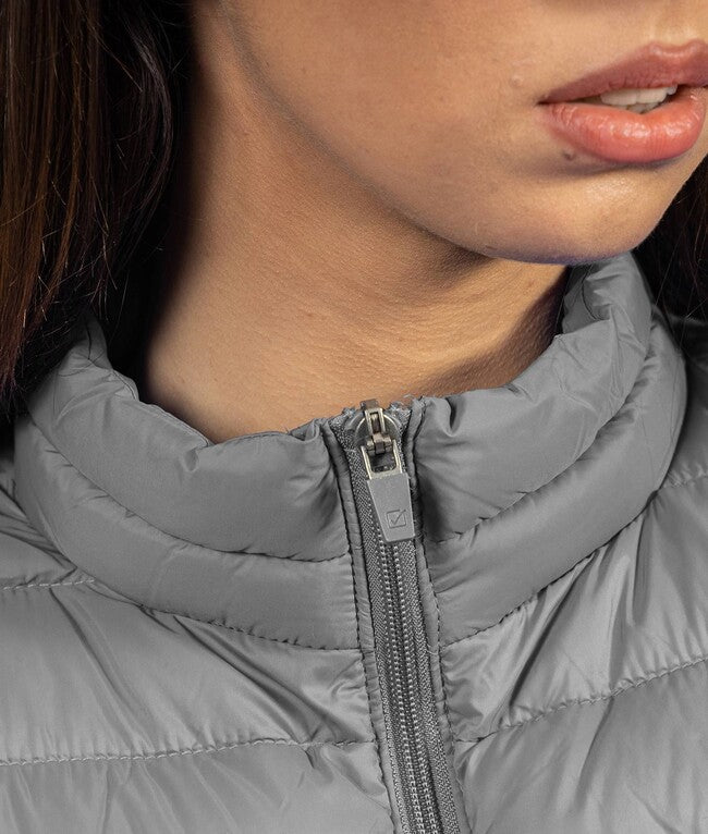 GIUBBOTTO SMANICATO GRECIA GRIGIO CHIARO