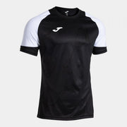 PERFORMANCE HANDBALL SHORT SLEEVE T-SHIRT BLACK WHITE BLACK-WHITE
