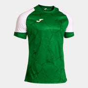 PERFORMANCE HANDBALL SHORT SLEEVE T-SHIRT GREEN WHITE GREEN-WHITE