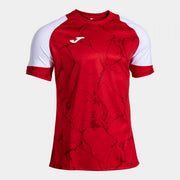 PERFORMANCE HANDBALL SHORT SLEEVE T-SHIRT RED WHITE RED-WHITE