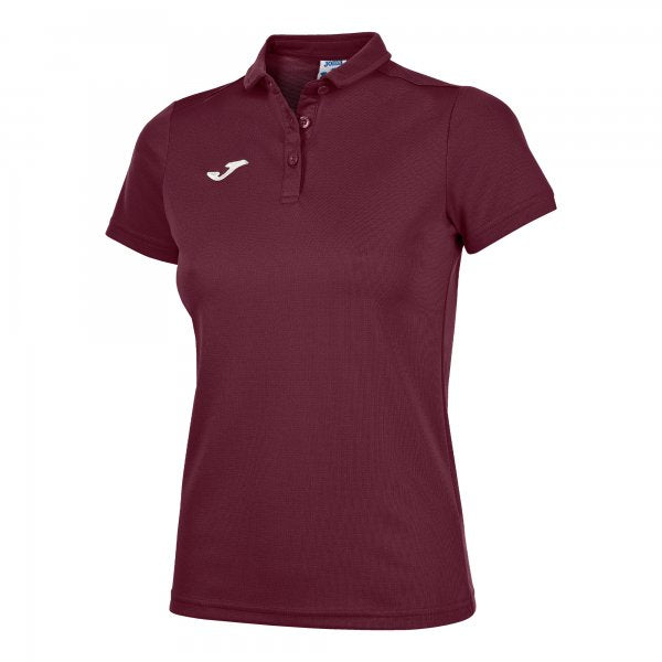 Дамски поло блуза COMBI HOBBY WOMEN POLO SHIRT бордо
