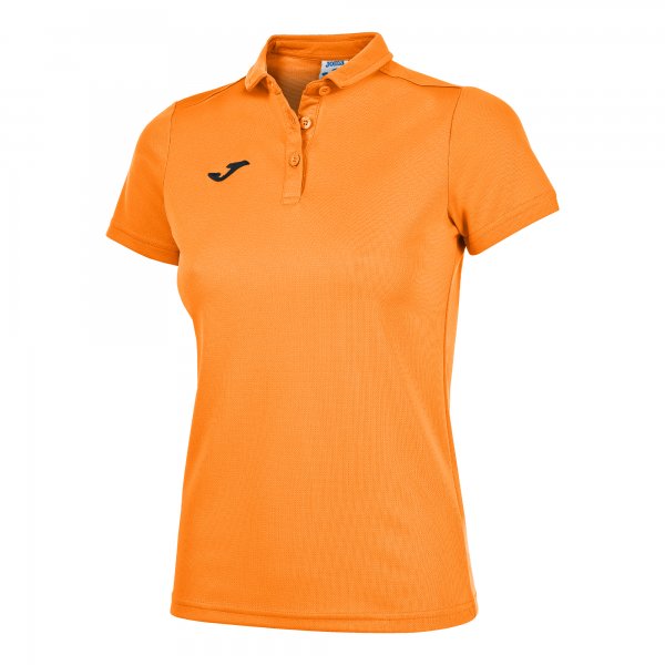 Дамски поло блуза COMBI HOBBY WOMEN POLO SHIRT оранжево флуоресцентно