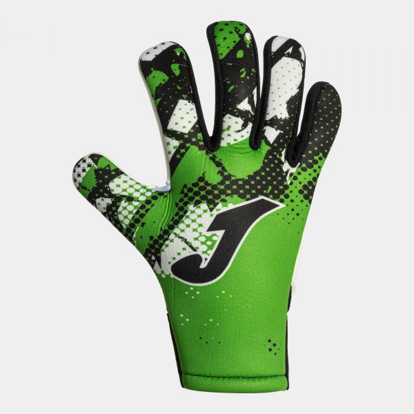Вратарски ръкавици HUNTER GOALKEEPER GLOVES флуоресцентно зелено черно