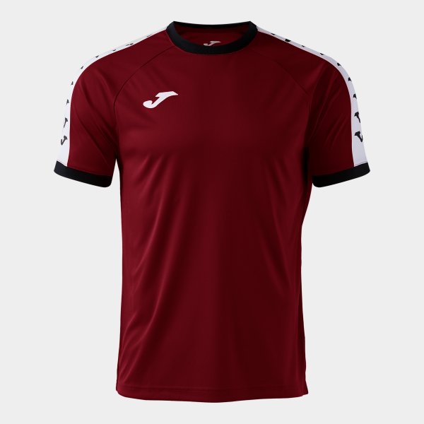 Тениска ICONO SHORT SLEEVE T-SHIRT тъмно бордо