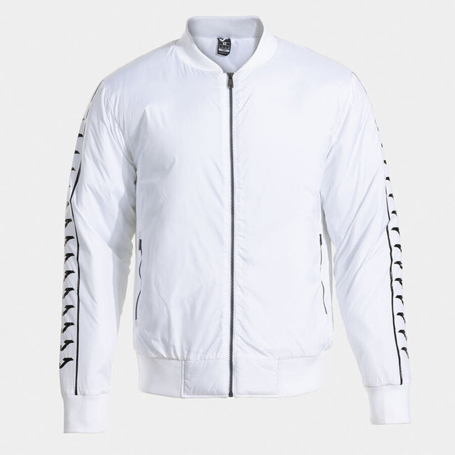 Бомбър яке ICONO STREET BOMBER JACKET бяло черно