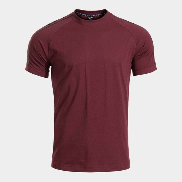 Тениска с къс ръкав ICONO STREET SHORT SLEEVE T-SHIRT бордо