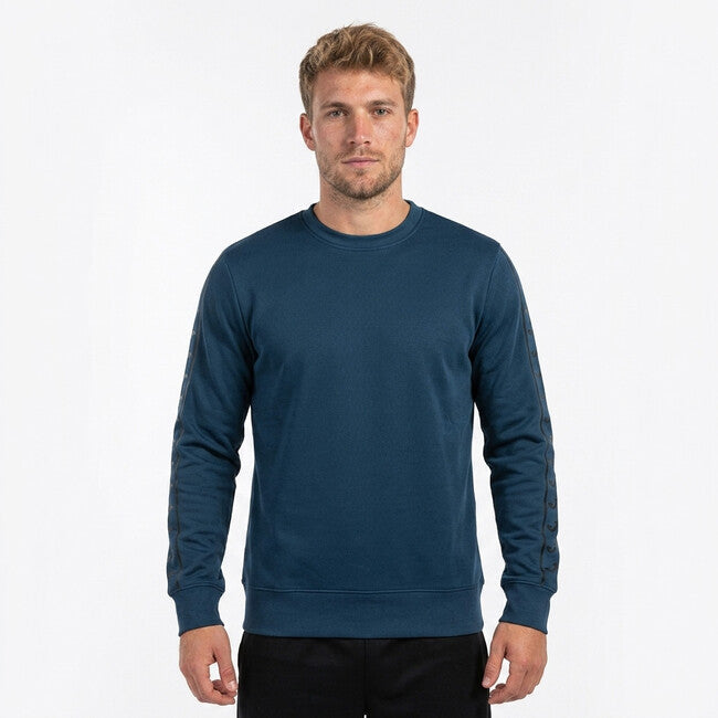 ICONO STREET SWEATSHIRT NAVY BLUE BLACK NAVY-BLACK