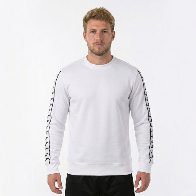 Суитшърт ICONO STREET SWEATSHIRT бяло черно