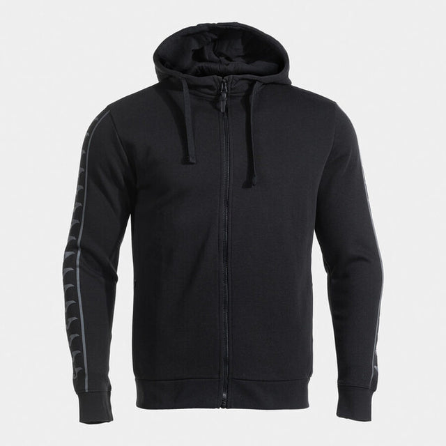 Суитшърт с качулка ICONO STREET ZIP-UP HOODIE черно антрацит