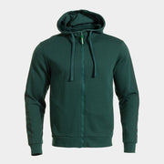 ICONO STREET ZIP-UP HOODIE GREEN BLACK GREEEN-BLACK