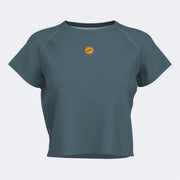 Дамски тениска INDOOR GYM SHORT SLEEVE T-SHIRT азурно