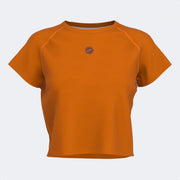 Дамски тениска INDOOR GYM SHORT SLEEVE T-SHIRT оранжево