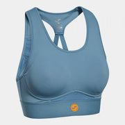 INDOOR GYM SPORT BRA BLUE ORANGE ROYAL