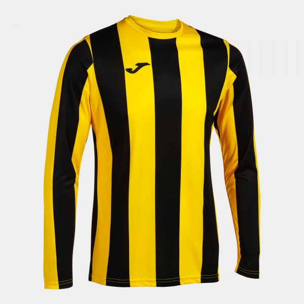 Фланелка с дълъг ръкав / блуза с дълъг ръкав INTER CLASSIC LONG SLEEVE T-SHIRT жълто черно