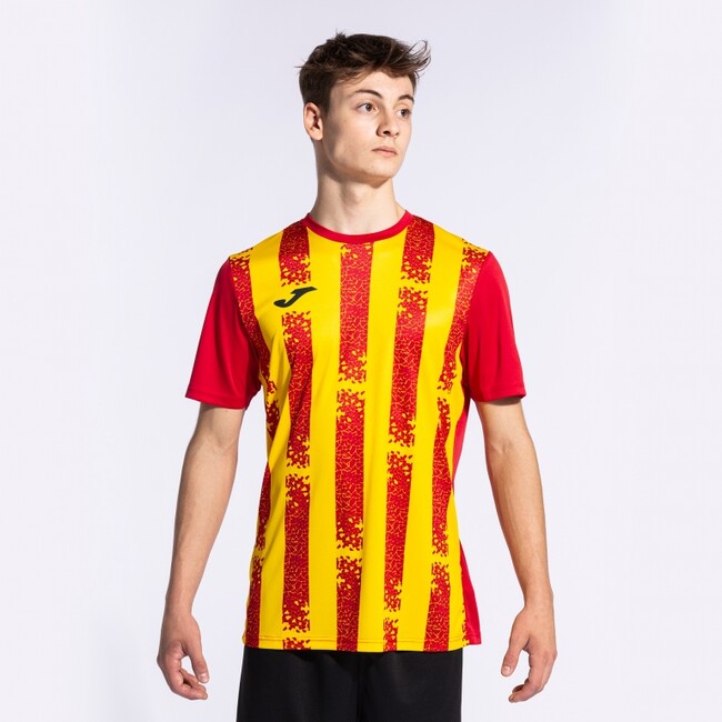 INTER III SHORT SLEEVE T-SHIRT RED YELLOW RED-YELLOW