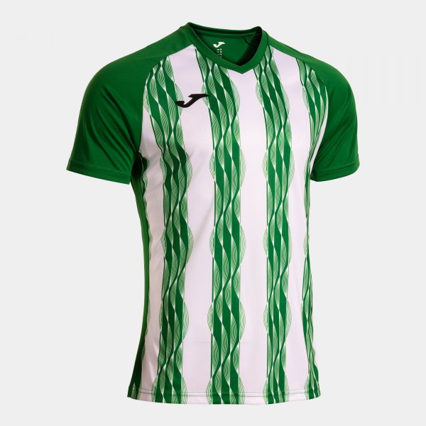 Фланелка / тениска INTER V SHORT SLEEVE T-SHIRT зелено черно