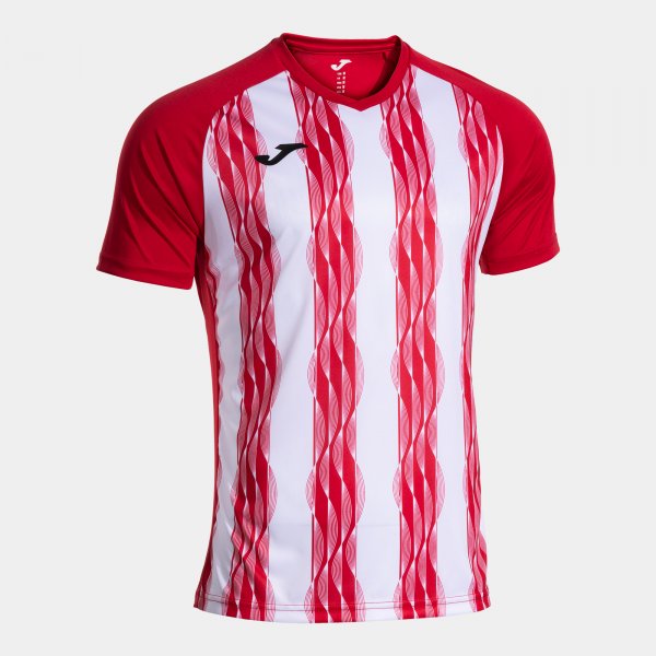 Фланелка / тениска INTER V SHORT SLEEVE T-SHIRT червено бяло