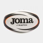 BALL J-MATCH RUGBY SIZE 5 WHITE