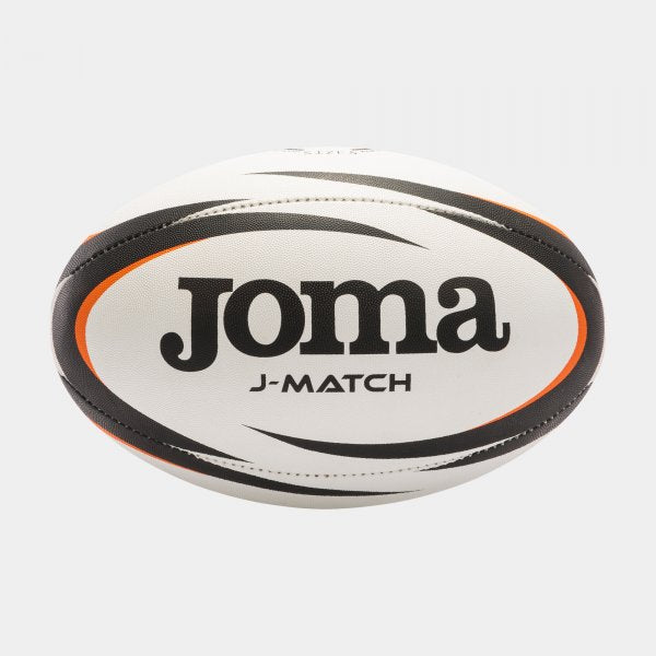 Топка BALL J-MATCH RUGBY SIZE 5 бяло
