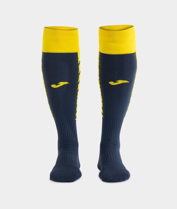 J-PRO SOCKS DARK NAVY YELLOW NAVY-YELLOW