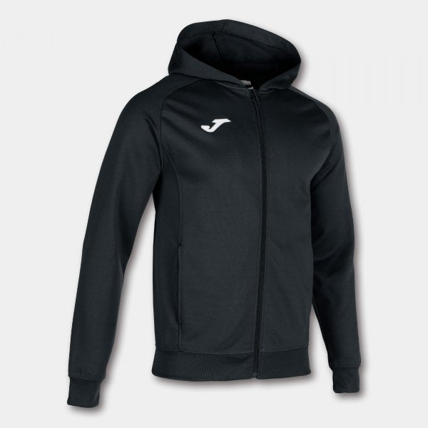 Суичър/яке с качулка MENFIS HOODED JACKET черно