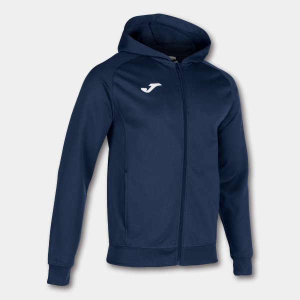 Суичър/яке с качулка MENFIS HOODED JACKET морско синьо