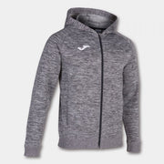 MENFIS HOODED JACKET MELANGE GRIS MELANGE OSCURO
