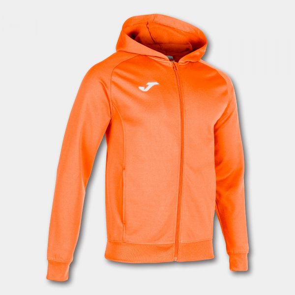 MENFIS HOODED JACKET FLUORESCENT ORANGE NARANJA FLUOR