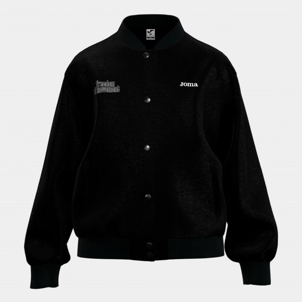 Суитшърт JOMA KIDS FULL ZIP SWEATSHIRT черно